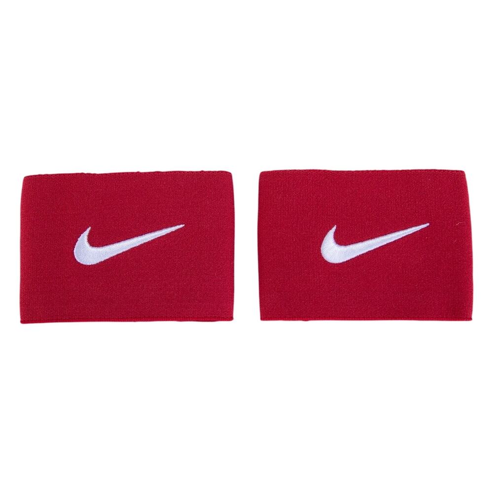 Nike Guard Stays Shinguard Soccer Strap 1 pair Adjustable Red